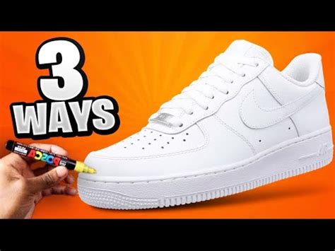 easy custom air force 1 ideas|3 Easy Ways To Customize Air Force 1's On A BUDGET! .